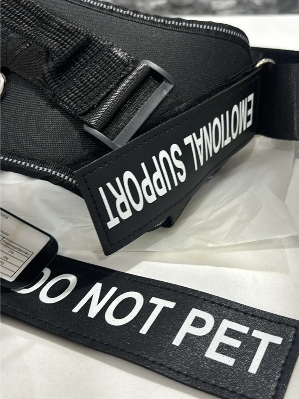 LARGE DOG HARNESS EMOTIONAL SUPPORT
